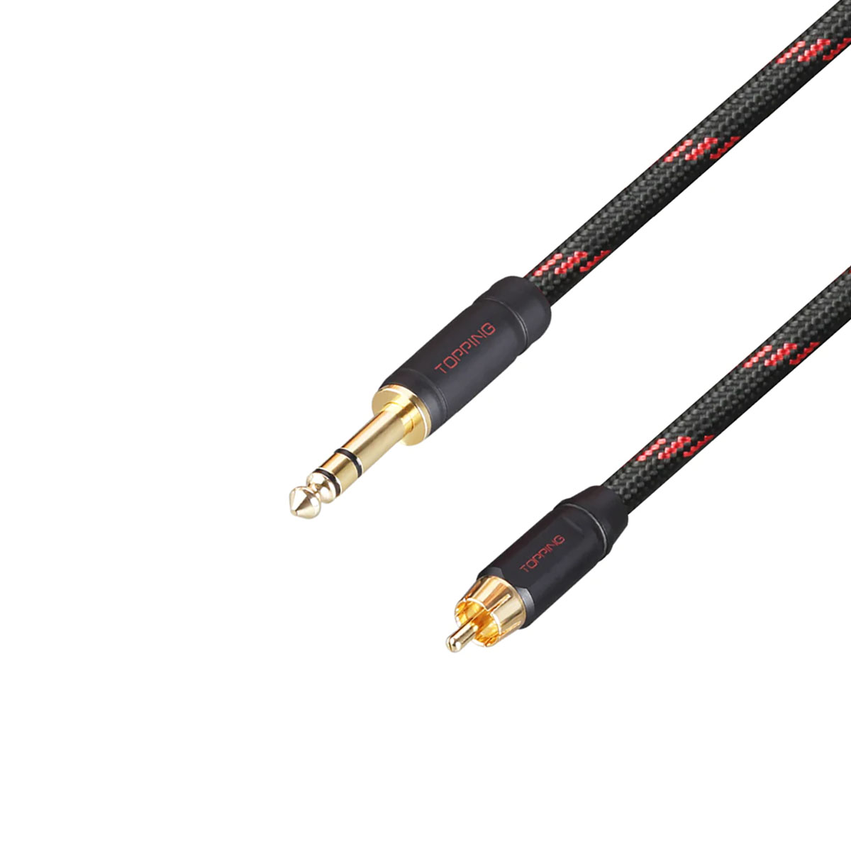 Topping RCA til TRS kabel (Lengde: 75cm)